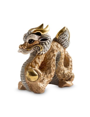 De Rosa Rinconada Red Golden Chinese Dragon