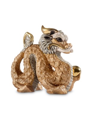 De Rosa Rinconada Red Golden Chinese Dragon