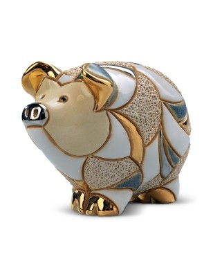 De Rosa Rinconada Striped Pig Ceramics