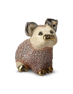 Buy De Rosa Rinconada Baby Pig, Piglet Sitting Pink