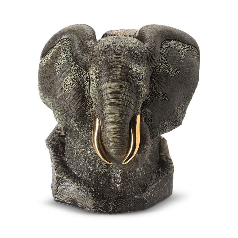 Bust Elephant Black (Limited Edition: 400) Bust Elephant Black (Limited Edition: 400)