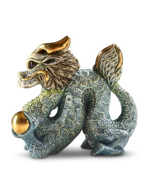 Blue Chinese Dragon