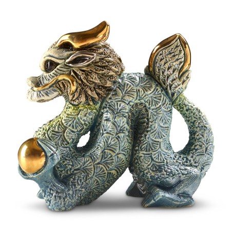 Blue Chinese Dragon