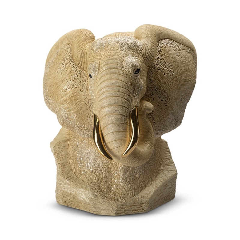 Bust Elephant White (Limited Edition: 400) Bust Elephant White (Limited Edition: 400)